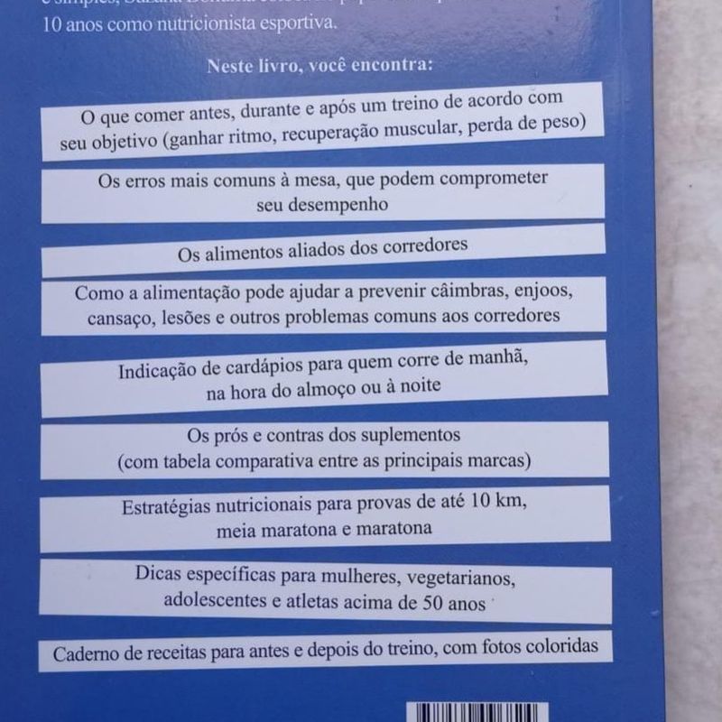 Livro a Dieta do Corredor, Livro Usado 54108893