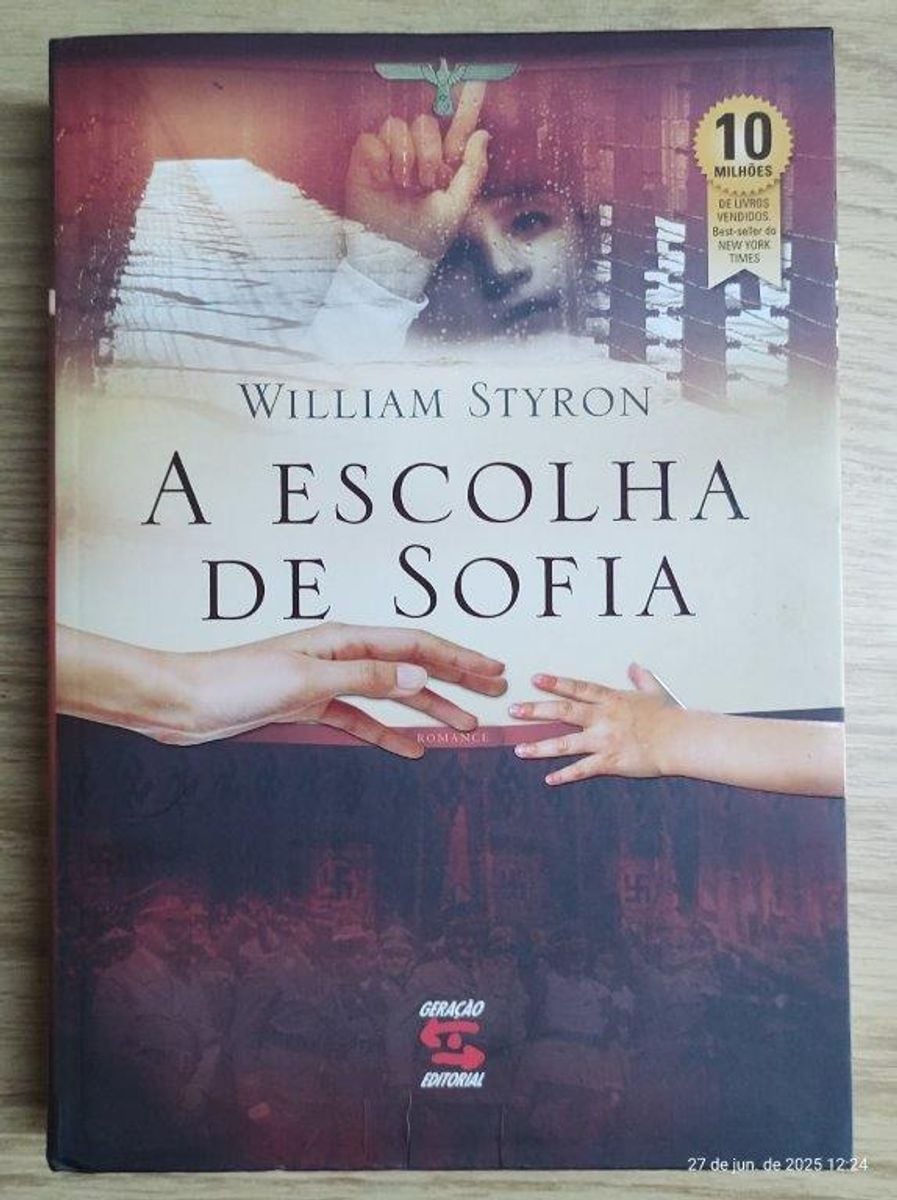 Livro a Escolha de Sofia de William Styron | Livro Geração Editorial ...
