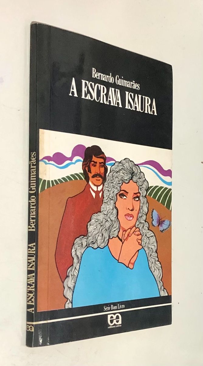 Livro a Escrava Isaura Bernardo Guimarães Livro ática Usado