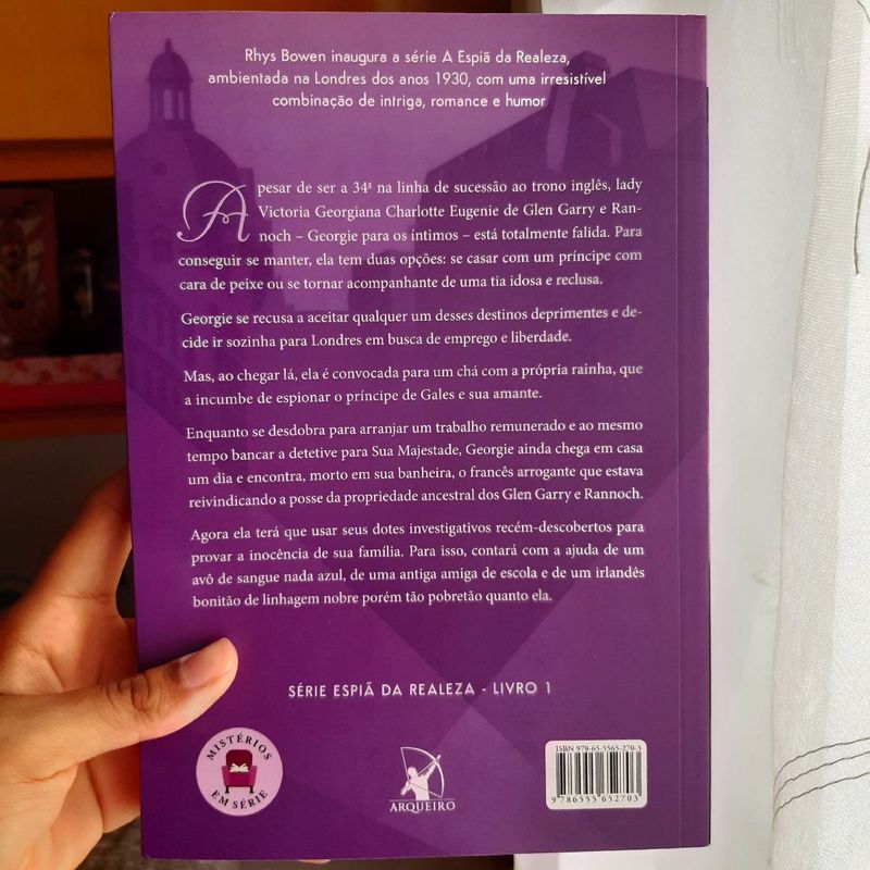 A Cacada Real. A Espia Da Realeza - Livro 3 (Em Portugues