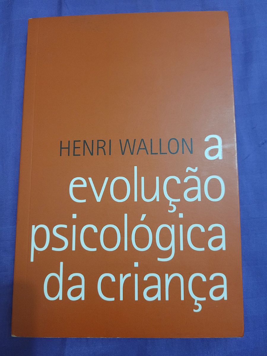 Livro a Evolução Psicológica da Criança de Henri Wallon | Livro Martins ...