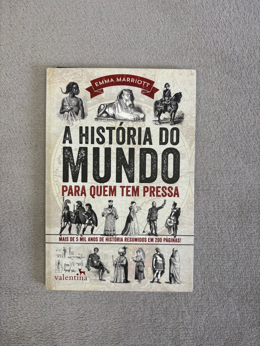 Livro a História do Mundo para Quem Tem Pressa | Livro Usado 134685136 ...