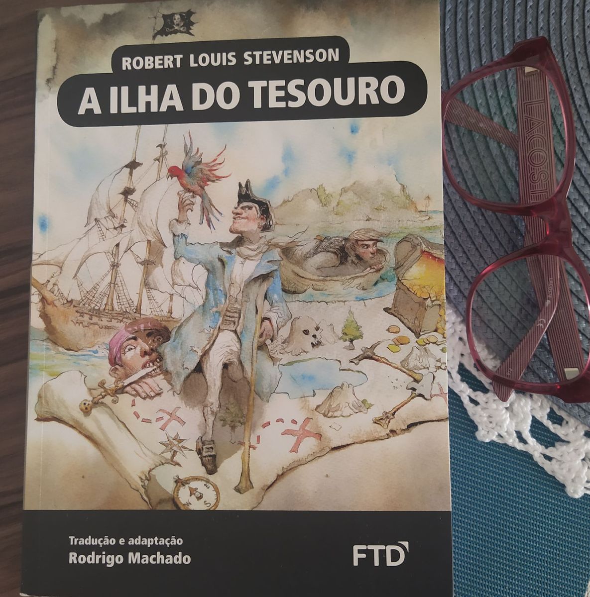 Minha Primeira Biblioteca - A Ilha do Tesouro - Coleção Folha de S. Paulo -  Livros de Literatura Infantil - Magazine Luiza