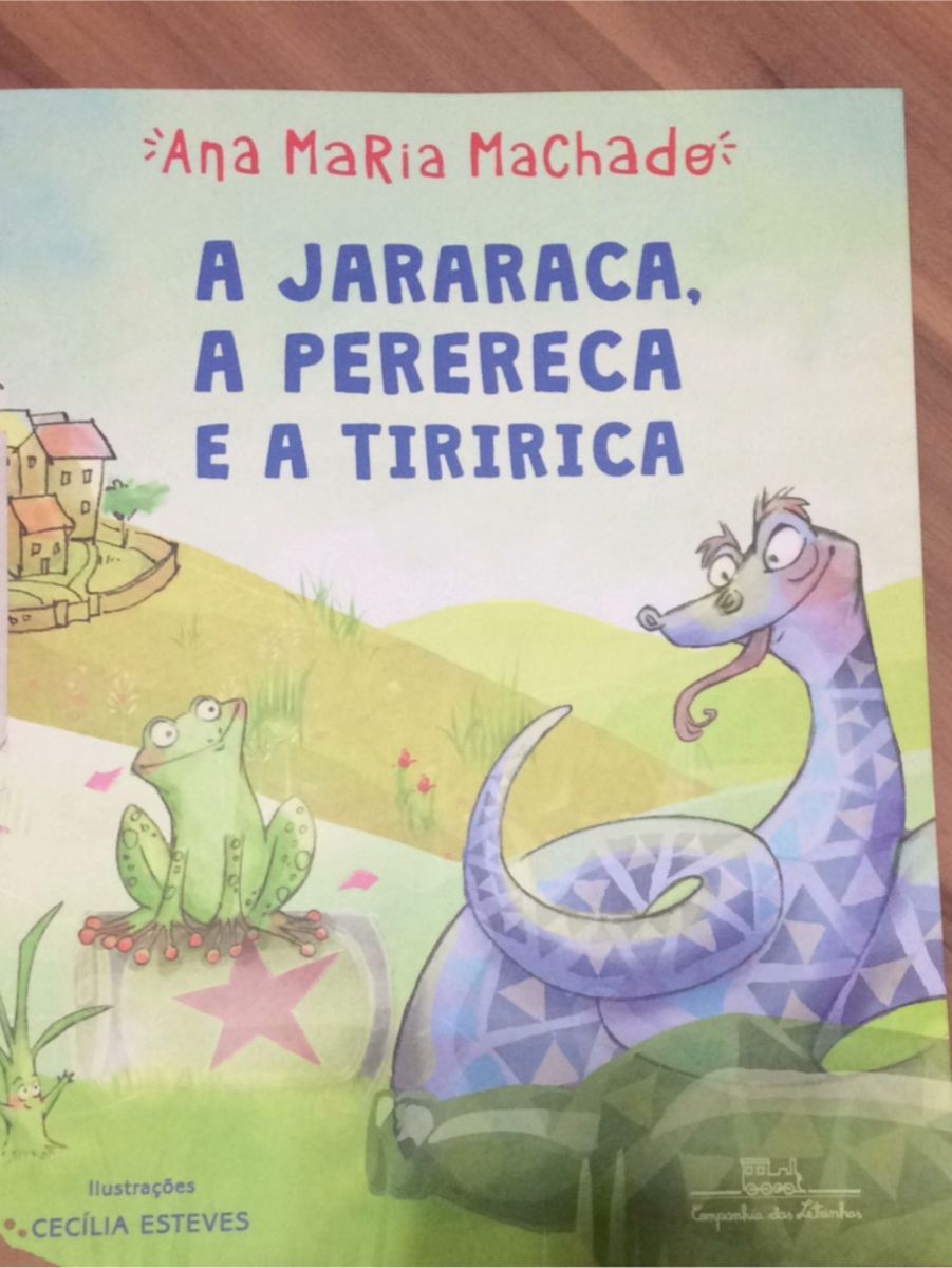 Livro a Jararaca, a Perereca e a Tiririca | Nunca Usado 25455617 | enjoei