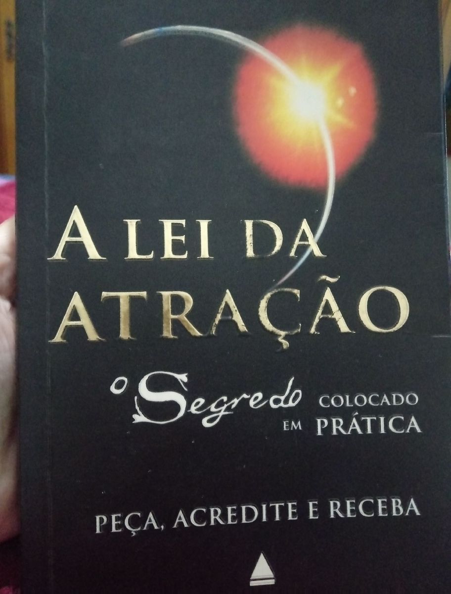 Livro a Lei da Atração Livro Usado 42063482 enjoei