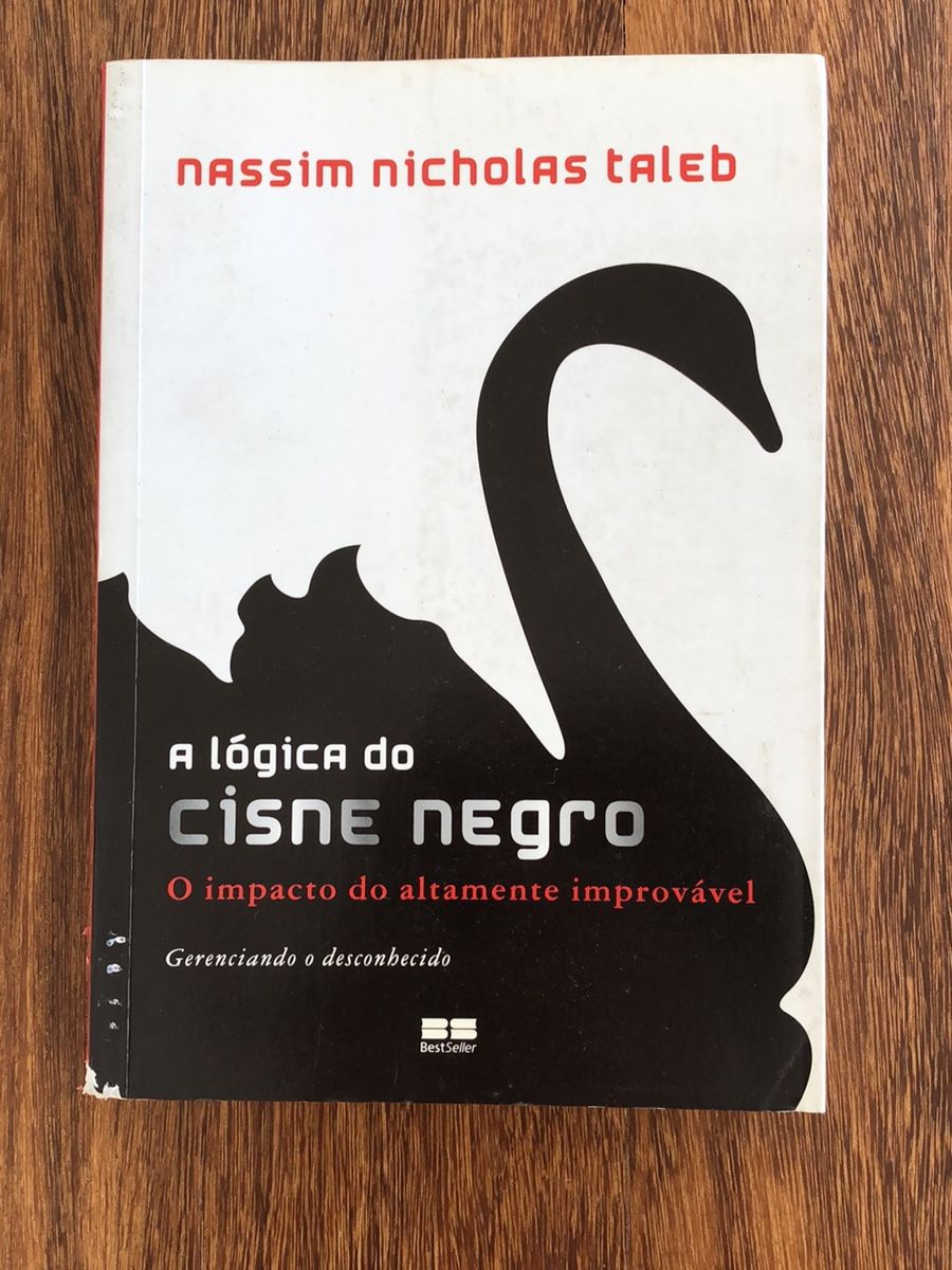 Livro A Lógica Do Cisne Negro Nassim Taleb | Livro Best Seller Usado ...