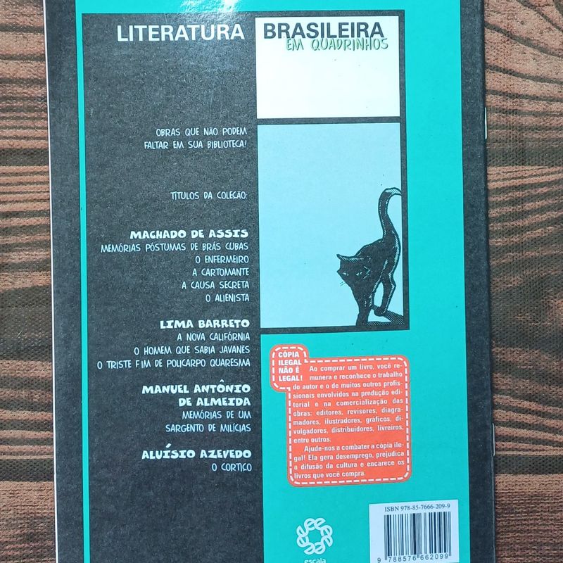 LITERATURA BRASILEIRA EM QUADRINHOS - A CARTOMANTE - Livraria Do