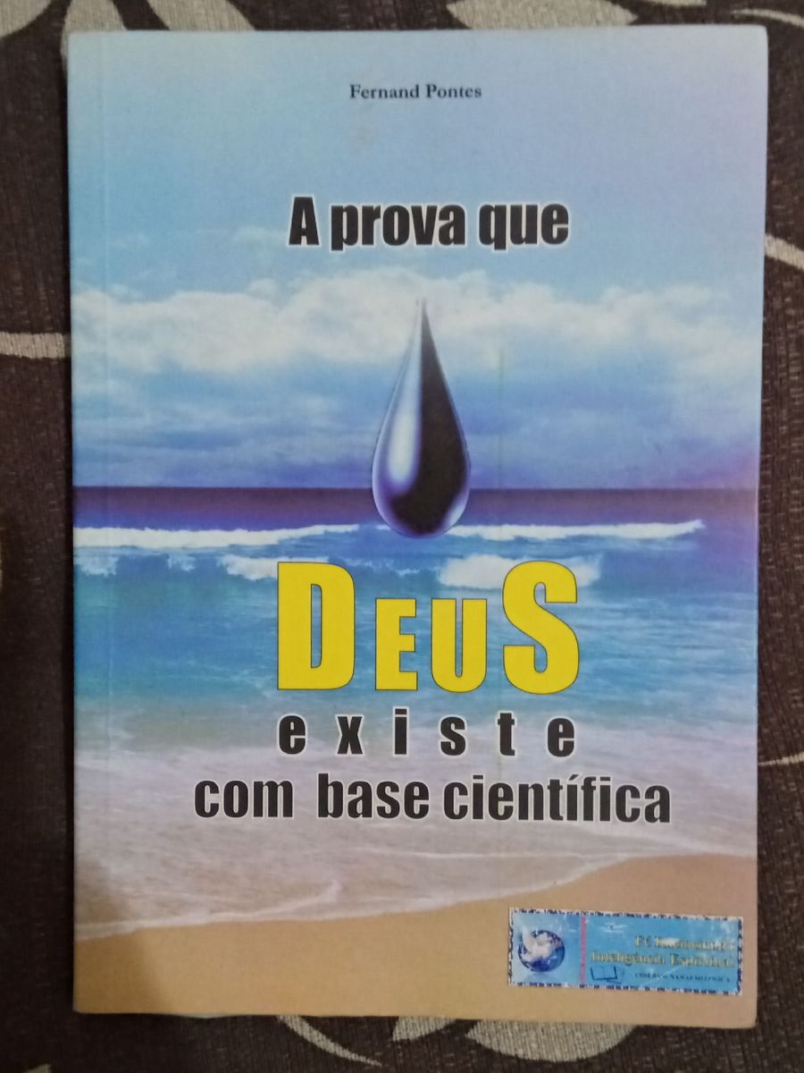 Livro a Prova de Que Deus Existe com Base Científica Livro Jmf Pontes Usado 42071580 enjoei