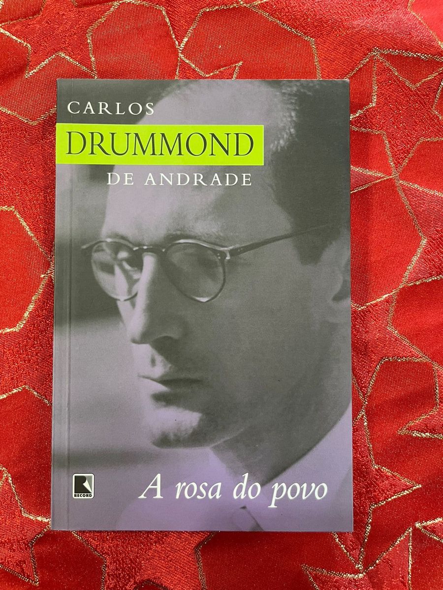 Livro a Rosa do Povo Carlos Drummond de Andrade Livro Record Usado 83047681 enjoei