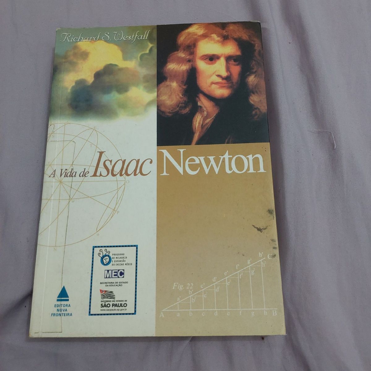 Livro A Vida De Isaac Newton Livro Usado Enjoei