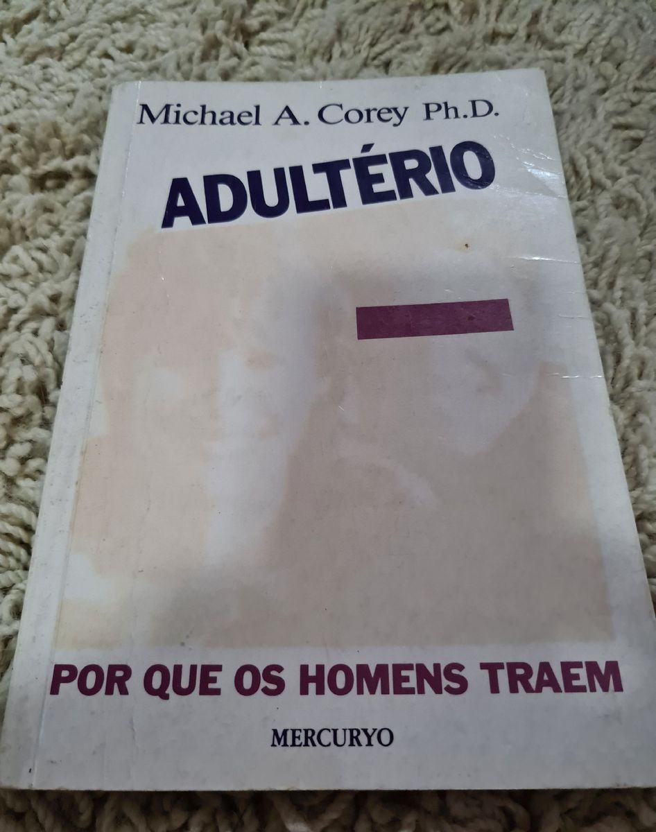 Livro Adultério Por Que Os Homens Traem Livro Livro Usado 64164011 Enjoei 9639
