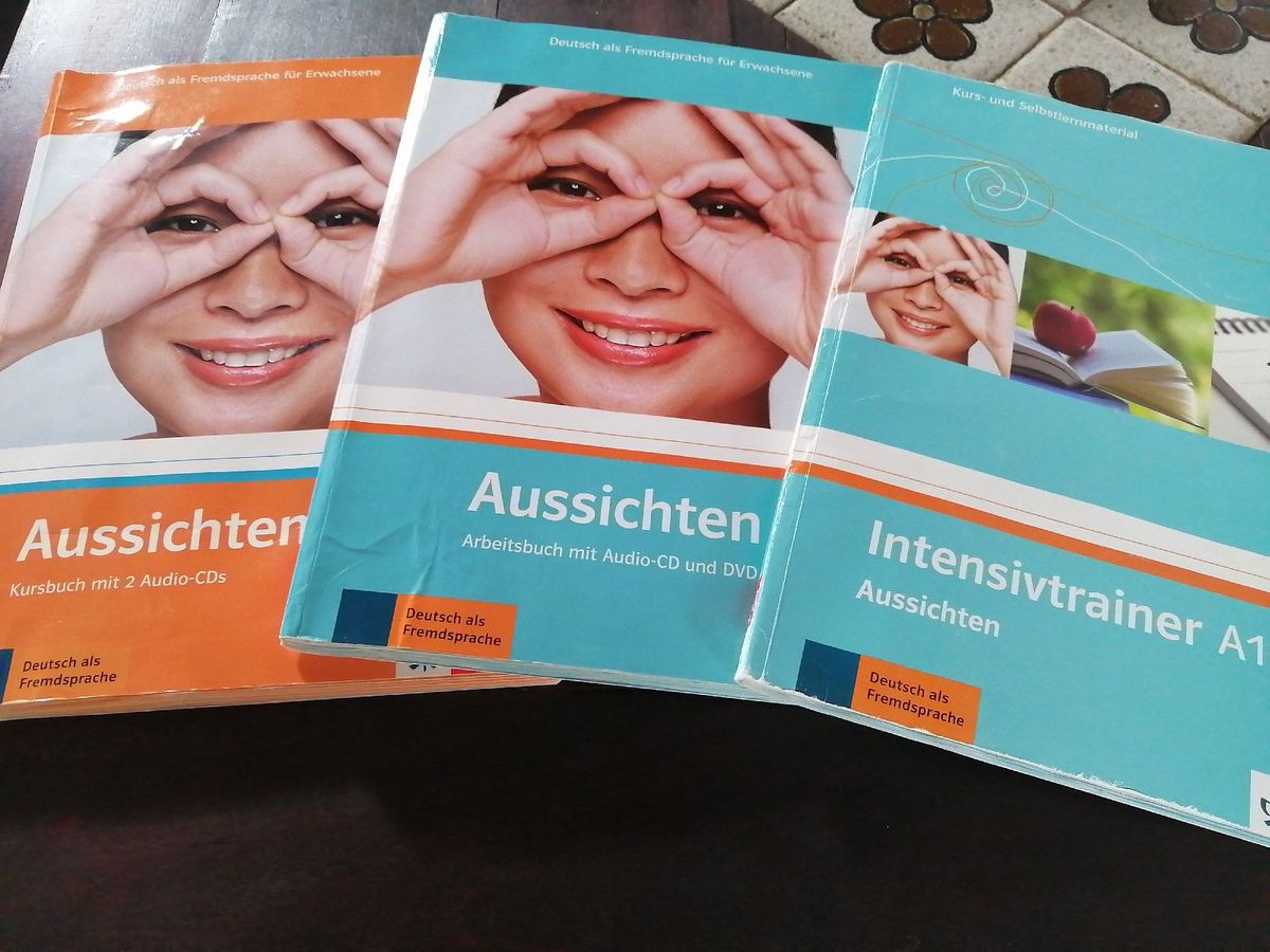 Livro Alemão Aussichten A1 (didático, Exercícios e Exercícios ...