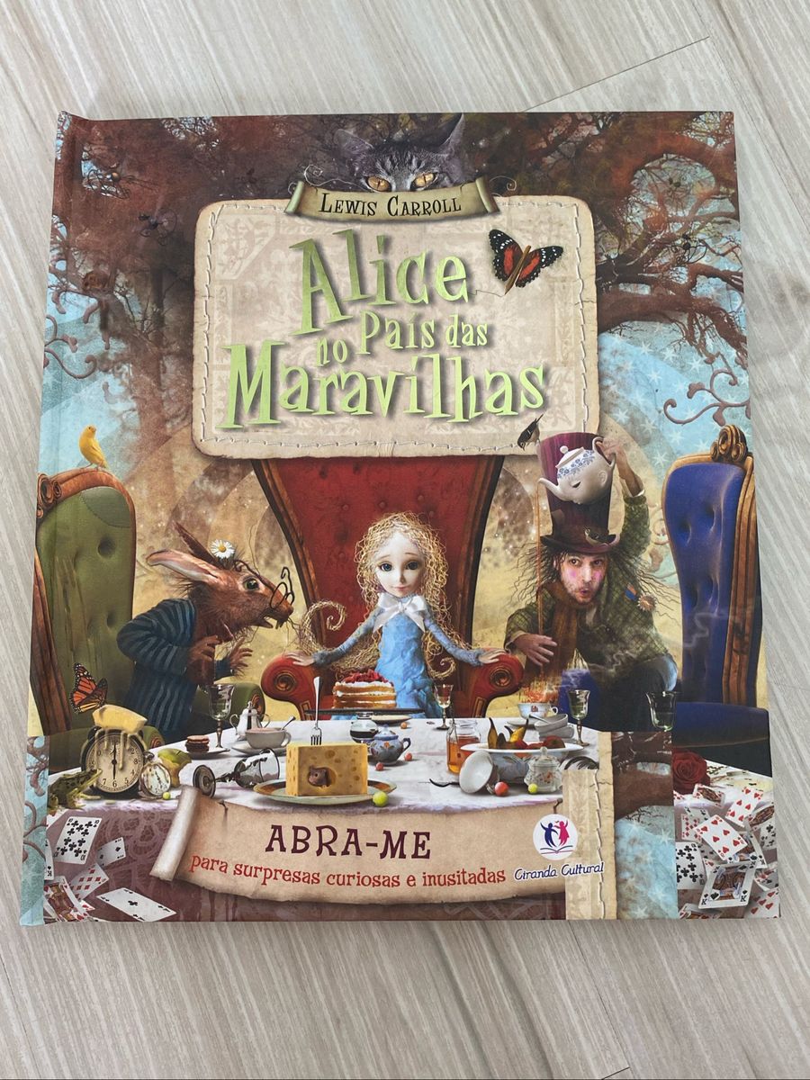 Livro Alice No Pais Das Maravilhas Item Infantil Editora Ciranda Cultural Usado Enjoei