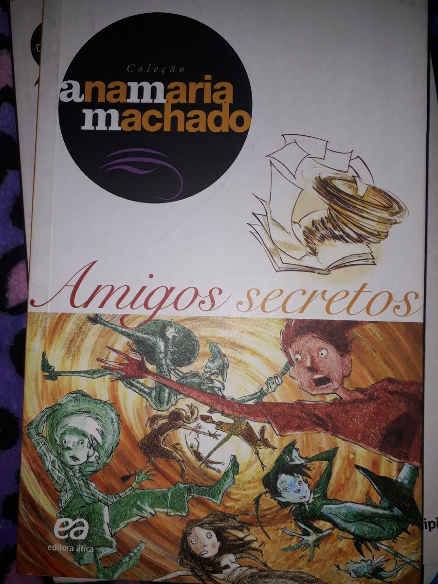 Livro Amigos Secretos Livro Editora Tica Usado Enjoei