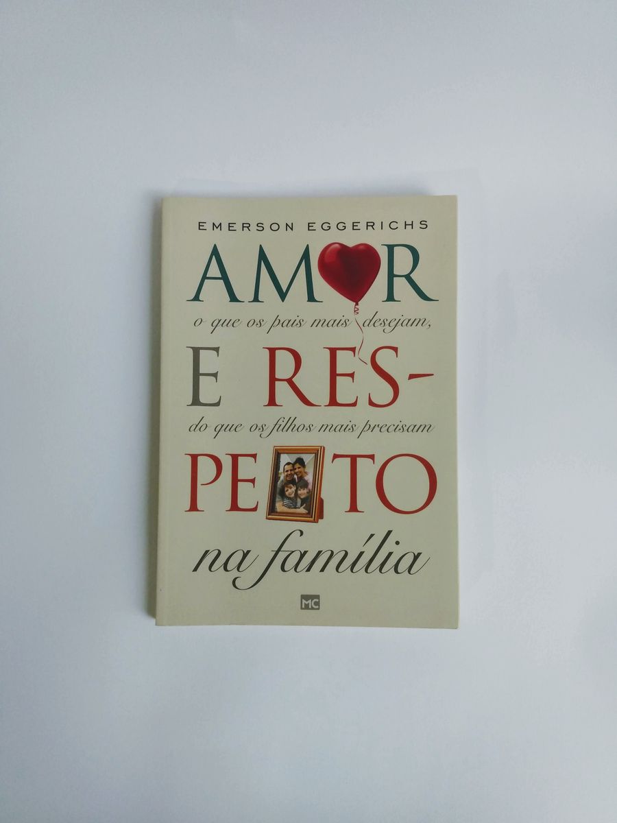 Livro Amor e Respeito Na Familia - | Livro Editora Mundo Cristão Usado ...