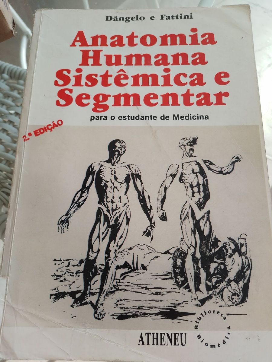 Livro Anatomia Humana Sistêmica E Segmentar | Livro Atheneu Usado ...