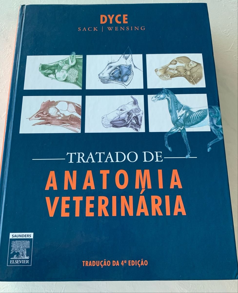 Livro Anatomia Veterin Ria Dyce Livro Usado Enjoei