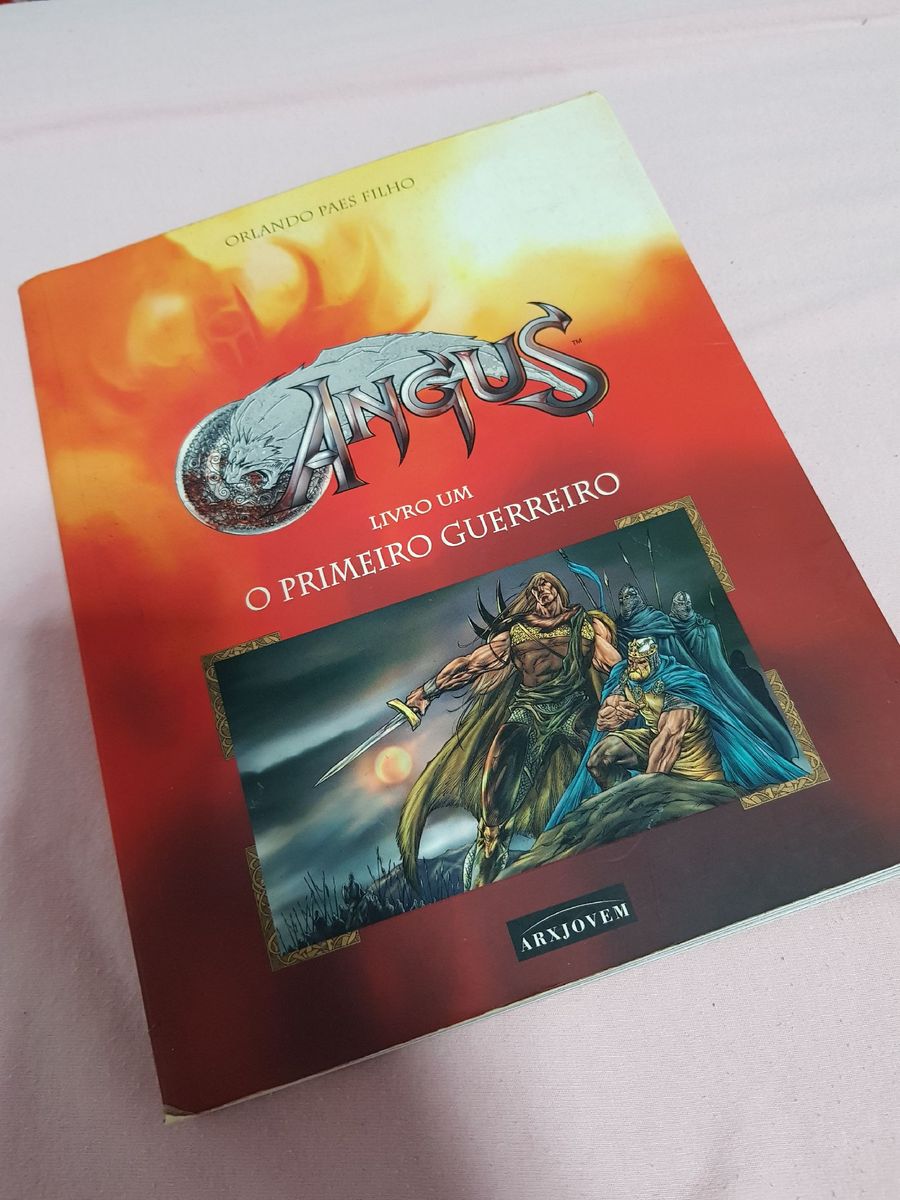 Livro Angus, O Primeiro Guerreiro | Livro Nunca Usado 61559804 | enjoei
