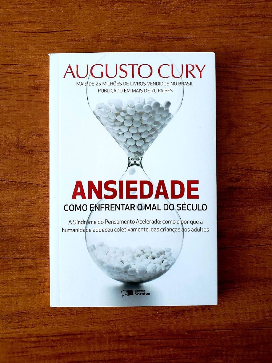 Livro Ansiedade - Como Enfrentar O Mal do Século | Livro Nunca Usado