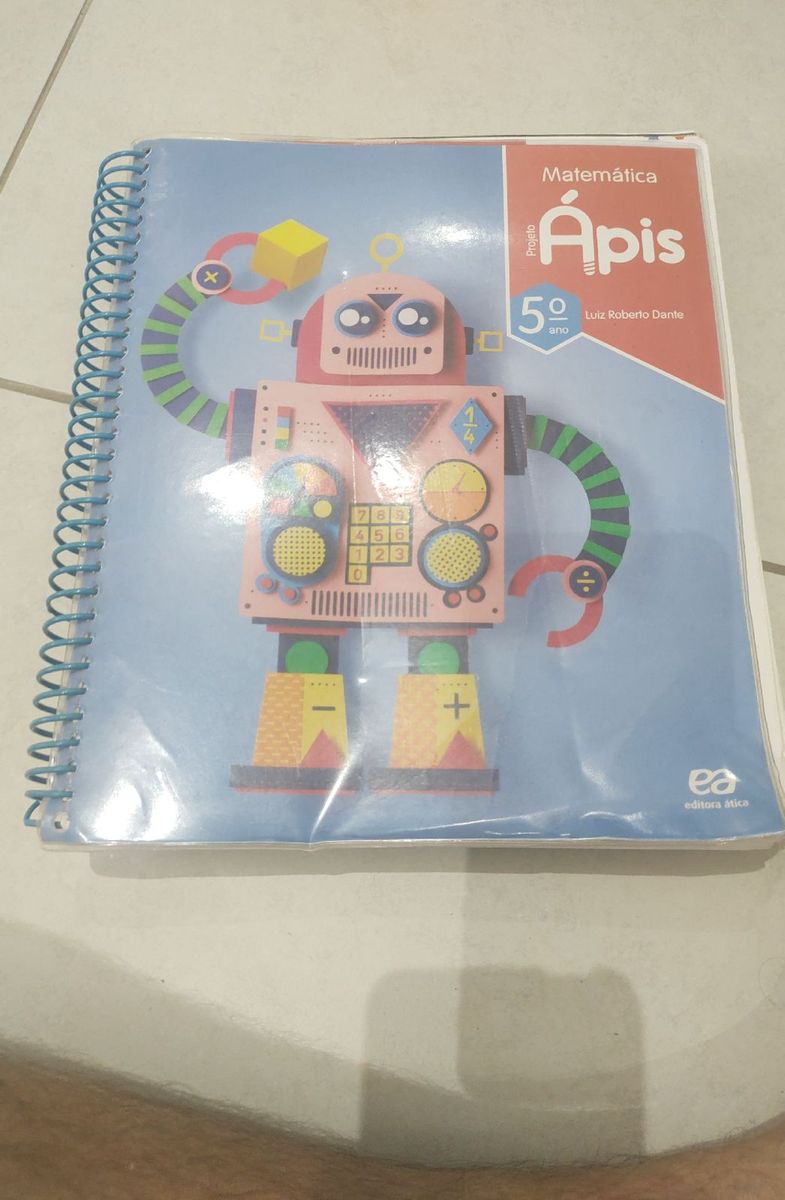 Livro Ápis Matemática 5 Ano | Livro Livro Usado 136546305 | enjoei