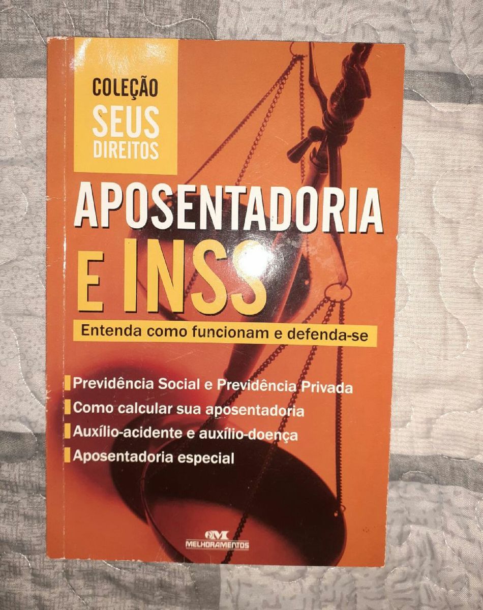 Livro Aposentadoria E Inss Livro Editora Melhoramentos Usado 43605620 