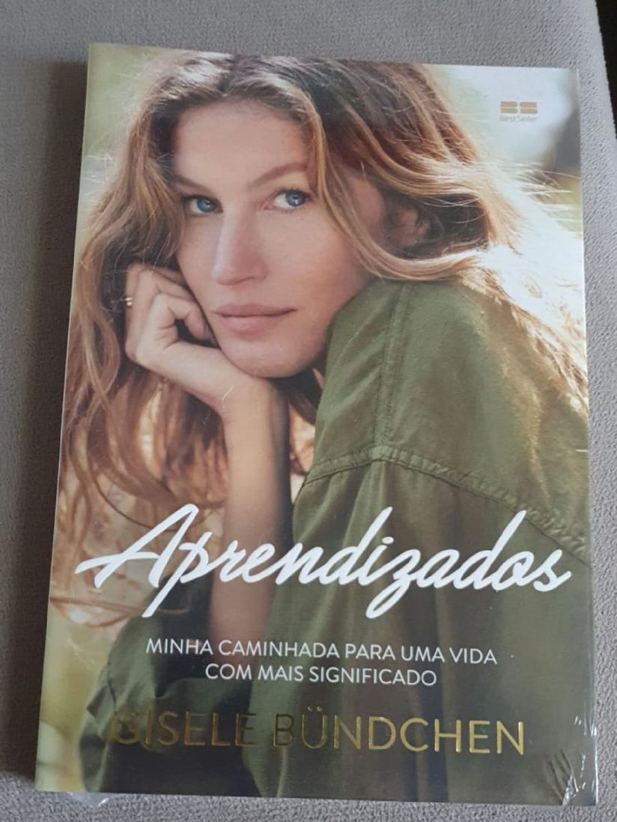 Livro "aprendizados" da Gisele Bundchen | Livro Record Nunca Usado ...