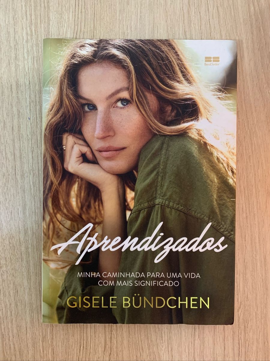 Livro Aprendizados - Gisele Bündchen | Livro Usado 39323037 | enjoei