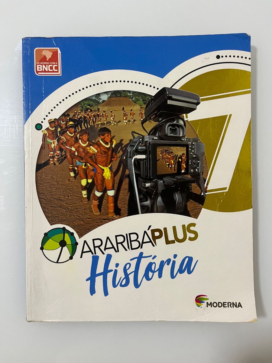Livro Araribá Plus História 7 Ano | Livro Moderna Usado 117424185 | enjoei