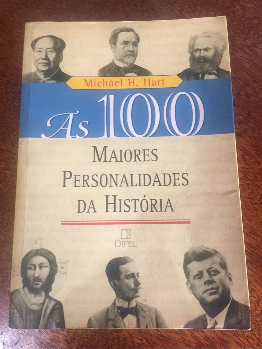 Livro As 100 Maiores Personalidades Da História Livro Usado 32657331 Enjoei 0642