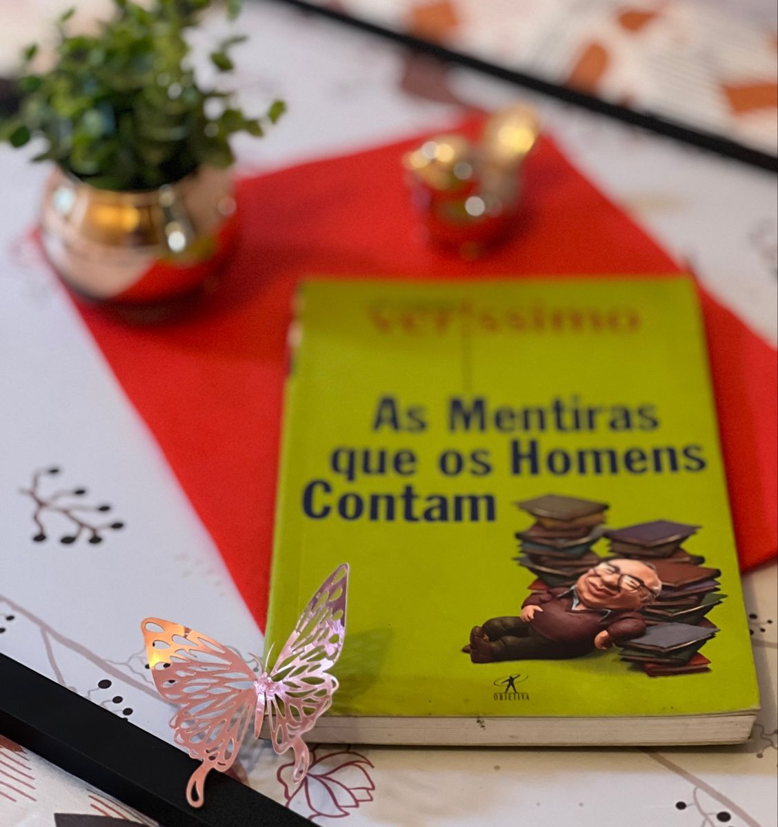 Livro As Mentiras Que Os Homens Contam Luis Fernando Verissimo Livro Editora Objetiva Usado