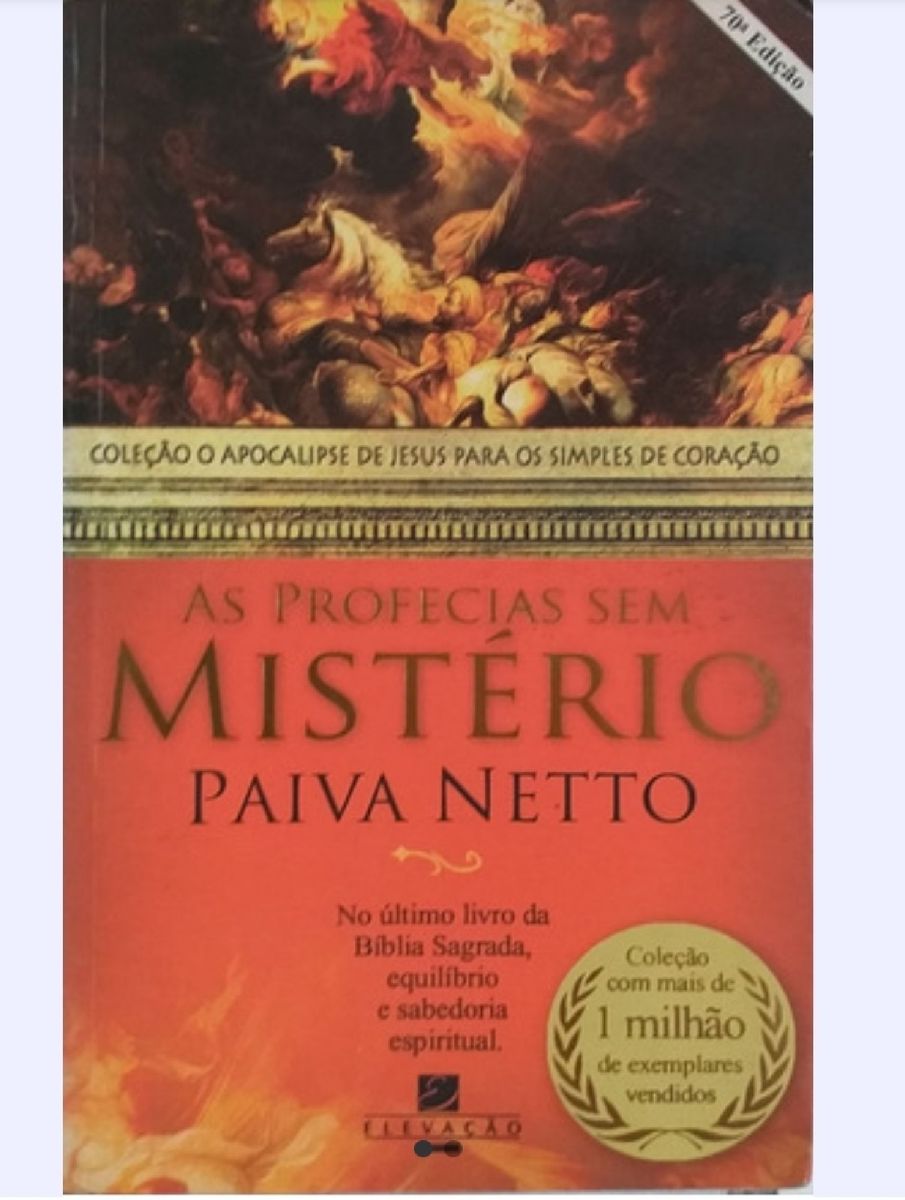 Nova edição de Apocalipse sem Mistério, Esta é a capa da no…