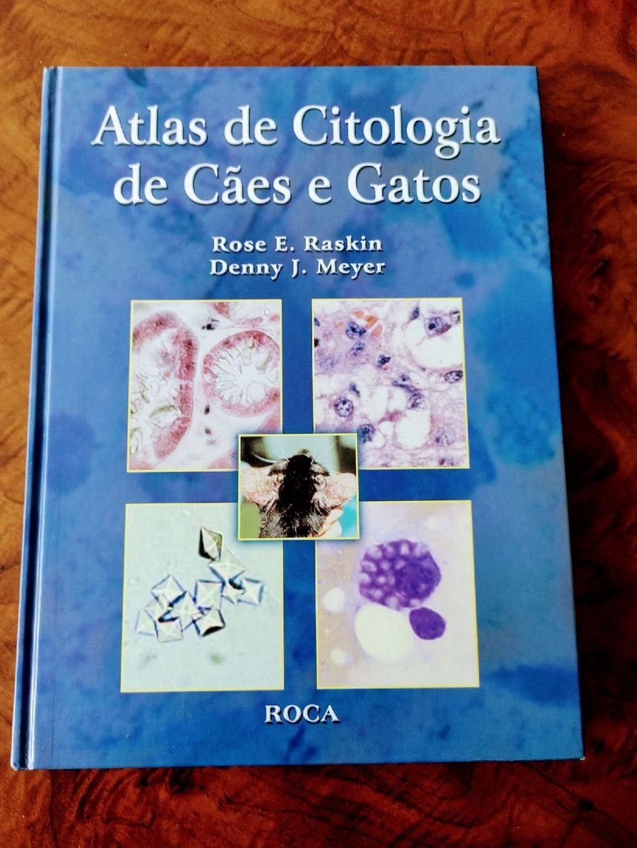 Livro Atlas de Citologia de C\u00e3es e Gatos | Livro Editora Roca Usado ...