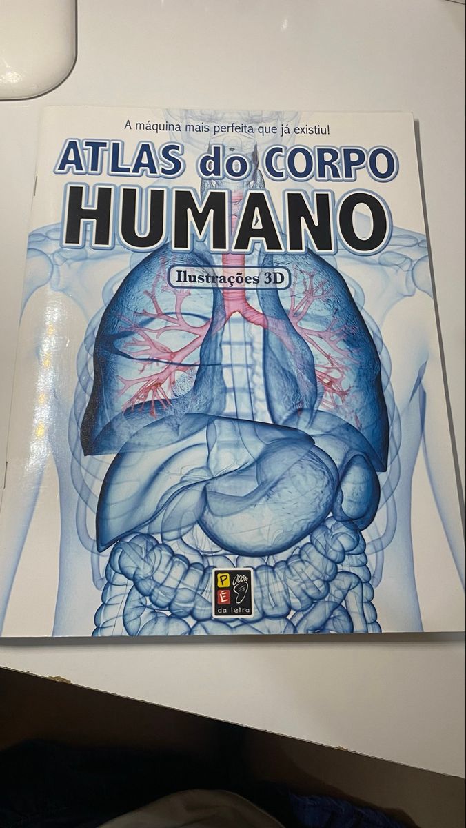 Livro Atlas do Corpo Humano (rabiscado e Grifado, Porém O Conteúdo do ...