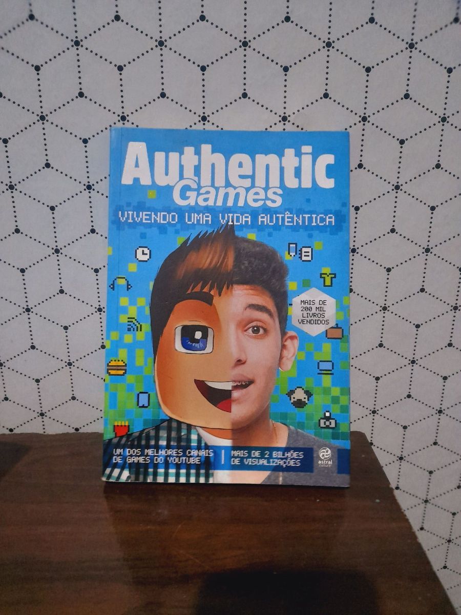 Livro "authentic Games Vivendo Uma Vida Autêntica" | Item Infantil ...