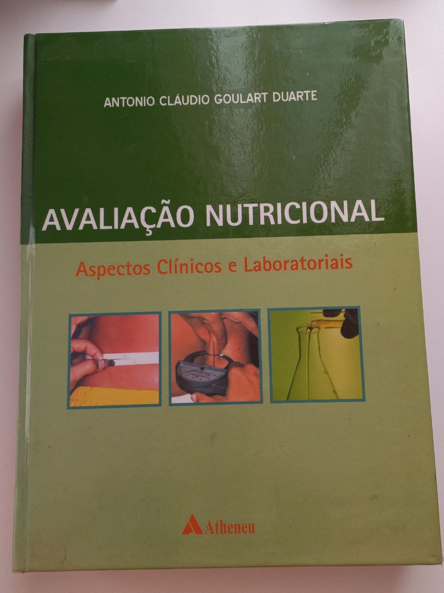 Livro Avaliação Nutricional, Aspectos Clínicos E Laboratoriais | Livro ...