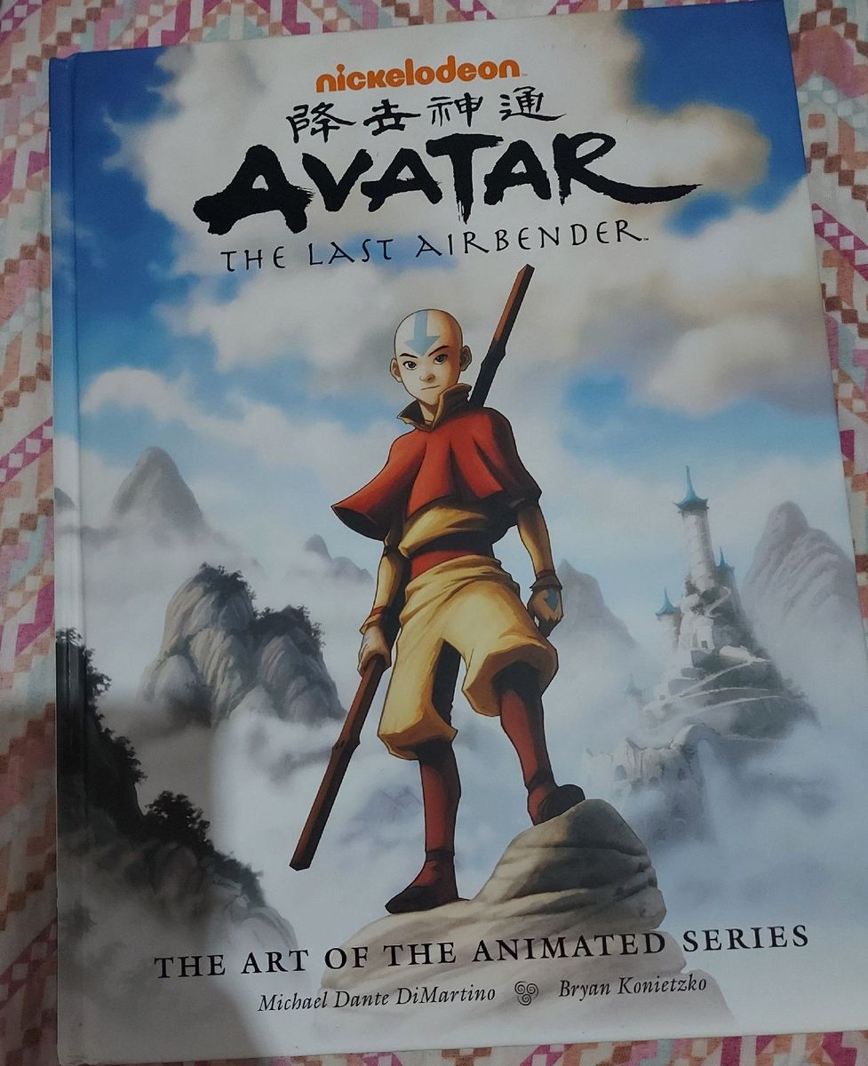 Livro Avatar The Art Of The Animated Series 1a Edição Inglês | Livro ...