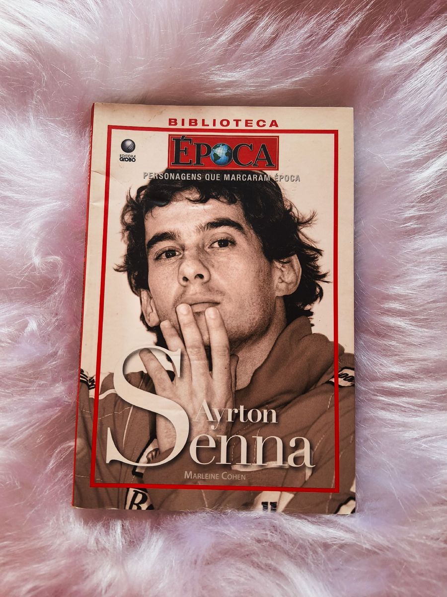 Livro Ayrton Senna- Época | Livro Usado 75493403 | enjoei