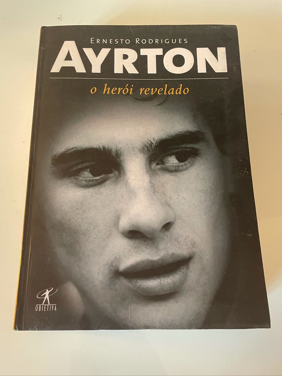 Livro Ayrton Senna O Herói Revelado | Livro Ayrton Senna Usado 69997527