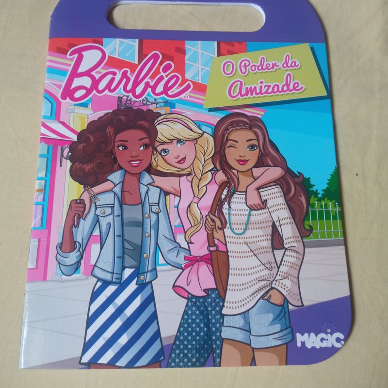 LIVRO PARA COLORIR COM ALÇA - BARBIE O PODER DA AMIZADE CIRANDA CULTURAL