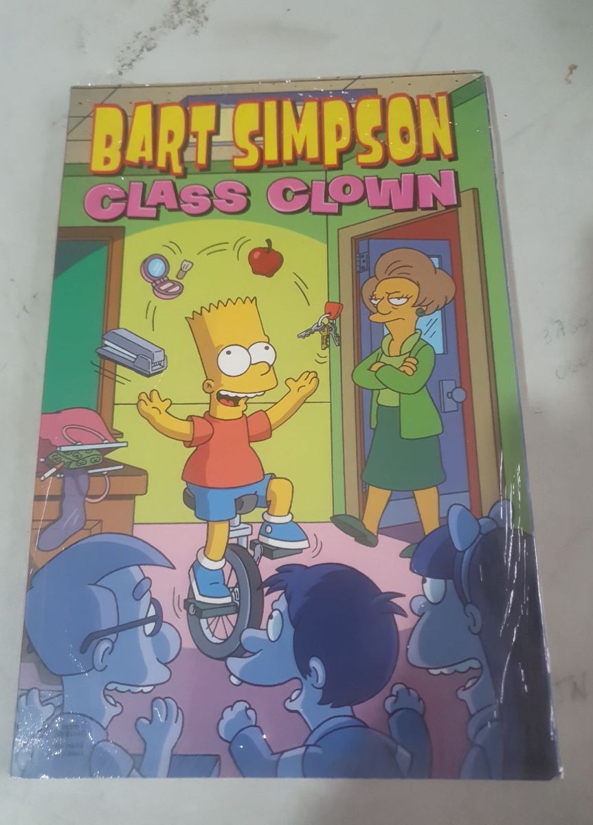 Livro Bart Simpson Class Clown | Livro Livro Nunca Usado 108960250 | enjoei
