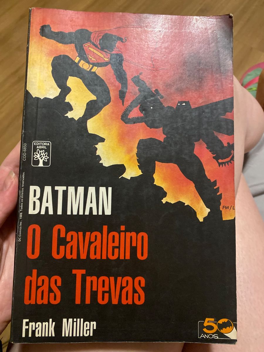 Livro Batman, O Cavaleiro Das Trevas - Frank Miller | Livro Editora ...