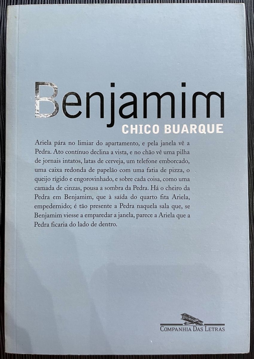 Livro - Benjamim - Chico Buarque | Livro Companhia Das Letras Usado ...