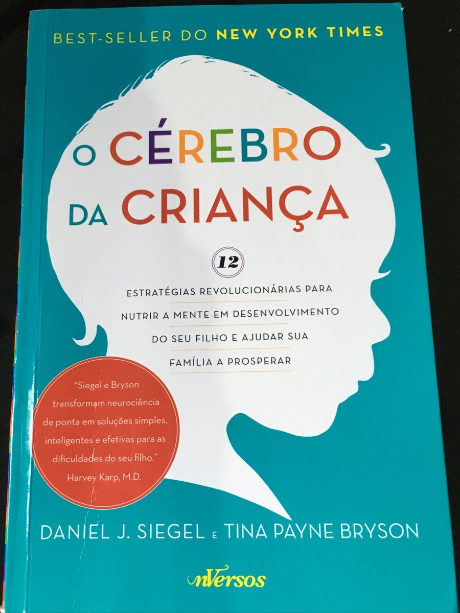 Livro Best -seller O Cérebro da Criança | Livro Nversos Usado 68121654 ...