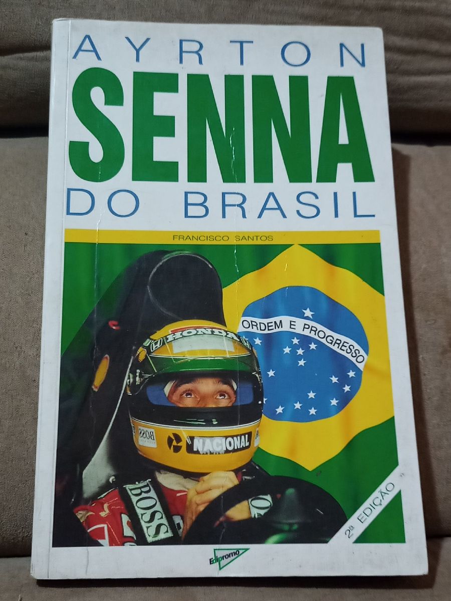 Livro Biografia Ayrton Senna | Livro Usado 61546837 | enjoei