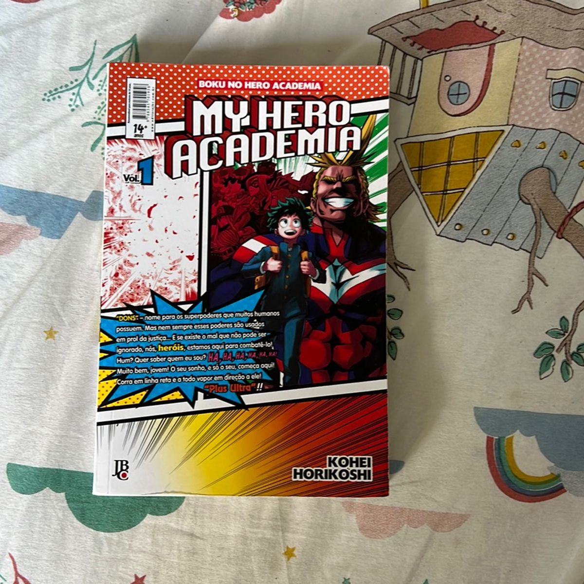 Livro Boku Na Hero Academia  Item Infantil Jbc Usado 80719133