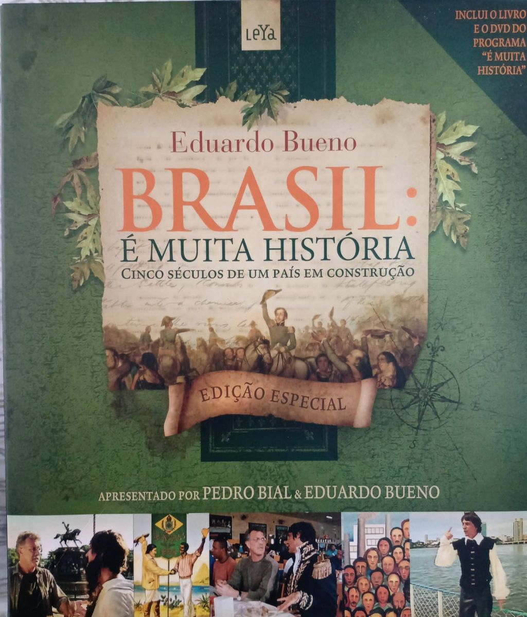 Livro Brasil Uma História Cinco Séculos de Um País em Construção, de