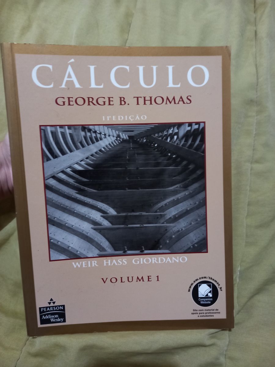 Livro Calculo Vol 1 George B Thomas | Livro Nunca Usado 86715217 | Enjoei