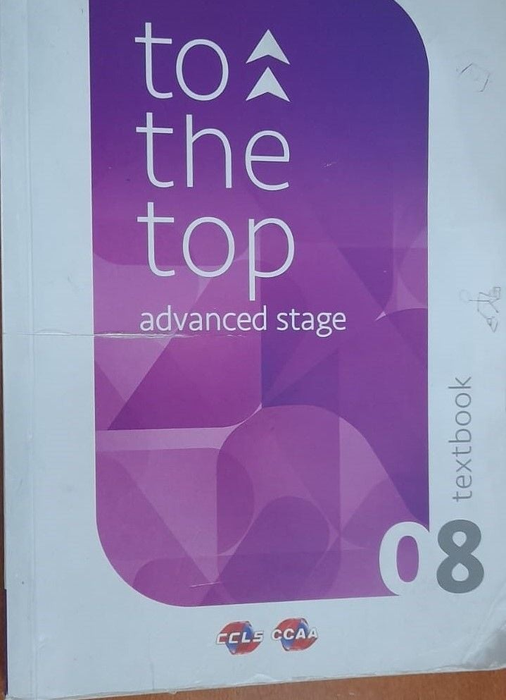 Livro Ccaa To The Top 08 Textbook Advanced Stage | Livro Usado ...
