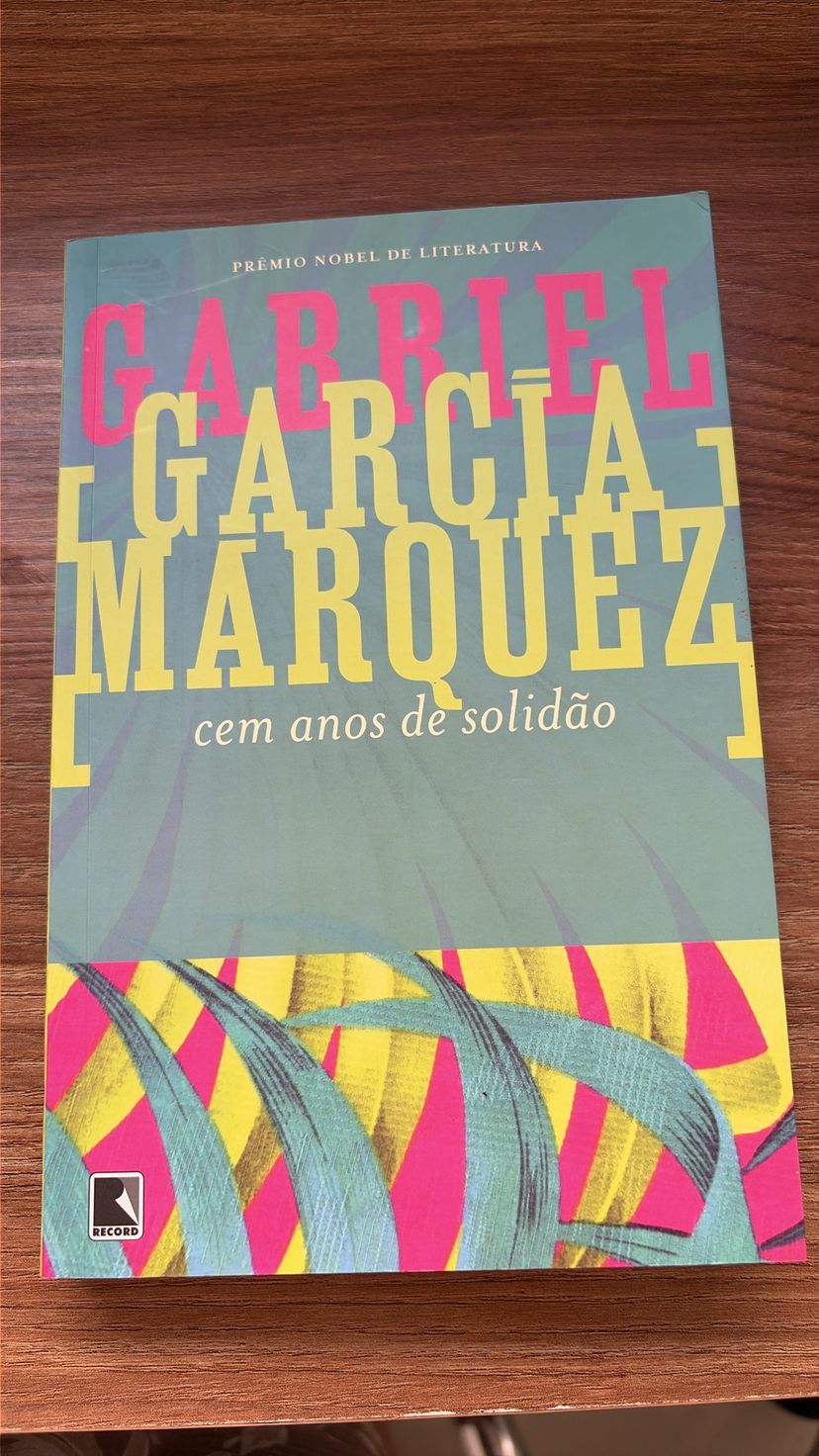 Livro Cem Anos de Solidão Gabriel Garcia Marquez | Livro Record Usado ...