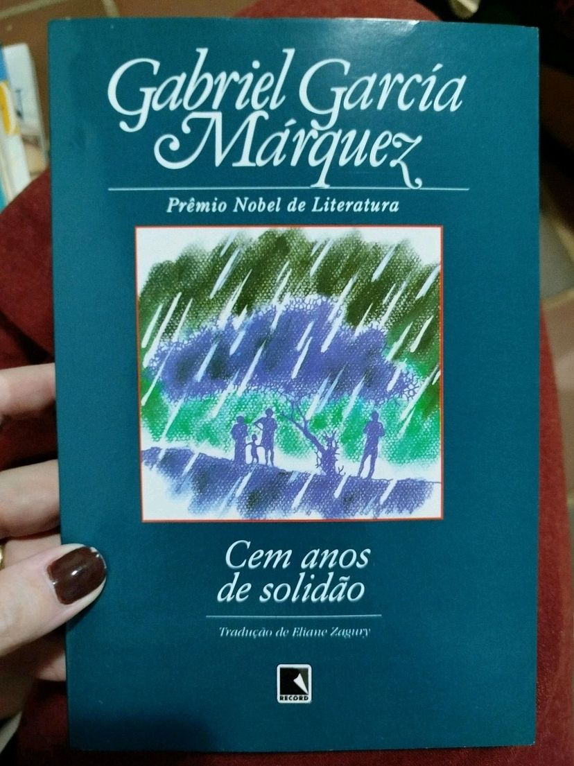 Livro Cem Anos de Solidão Gabriel Garcia Marquez | Livro Record Usado ...
